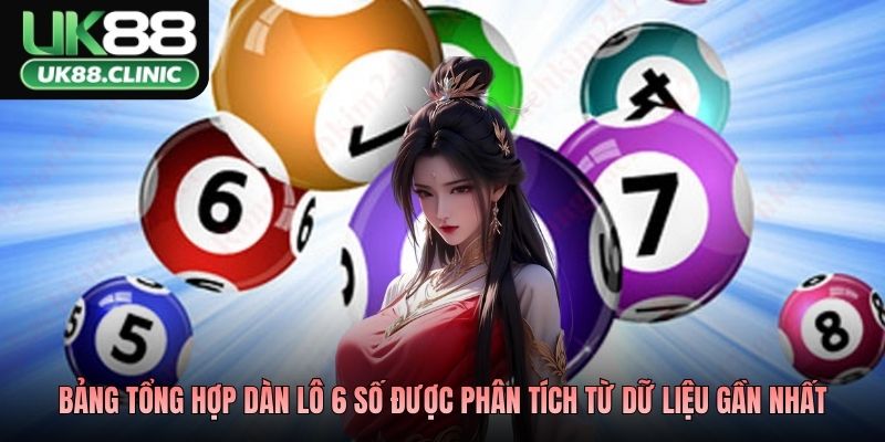 Dàn Lô 6 Số Cao Cấp Hôm Nay - Kinh Nghiệm Phân Tích Hiệu Quả 2 Bảng tổng hợp dàn lô 6 số được phân tích từ dữ liệu gần nhất
